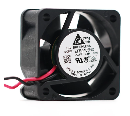 Original DELTA EFB0405HD Cooling Fan 5V 0.38A 1.25W 2wires EFB0405HD Fans